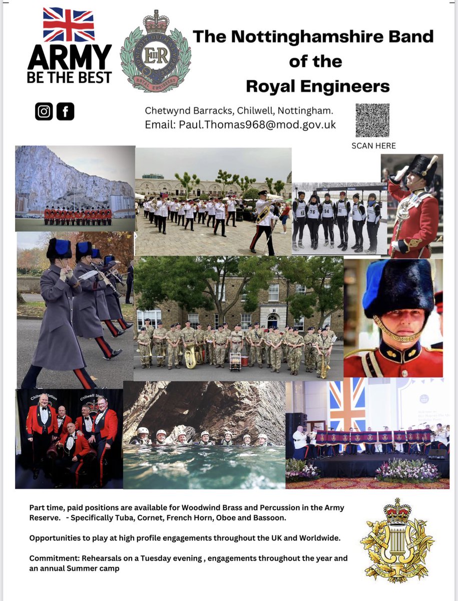 We’re recruiting! If you fancy joining our fabulous band do get in touch!