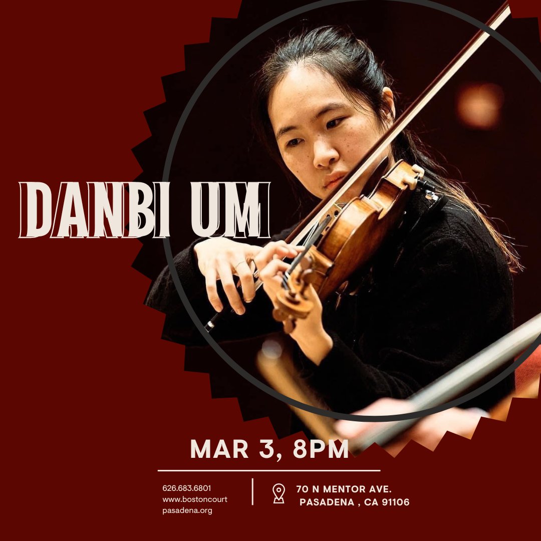 FLASH SALE ALERT Classical violinist, Danbi Um, has been praised for her“ mesmerizing grace” by the New York Classical Review. Interested in seeing her perform March 3 at 8PM? Great! We have created a special offer for you. Use code DANBI20 for a $20 ticket ! Link in bio