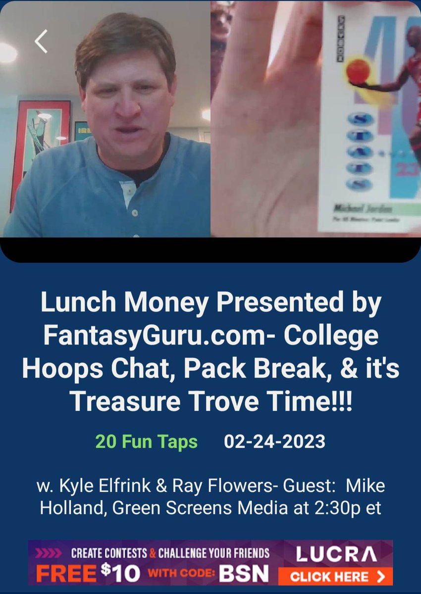 bettornetwork's tweet image. Friday means Pack Break day! @TheRayFlowers cracks open the 90s #skybox NBA pack and right out of the gate...Michael Jordan! #packbreak #NBA #basketballcards #MJ