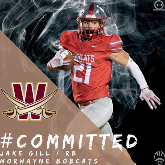 Commitment Alert! 🚨🏈

🔴 <a href="/jakegill_21/">Jake Gill</a> 2023

🟡 RB from Norwayne High School 

🔴 Heading to Walsh University!

🟡 congrats on your commitment!!

#committed #t3performance #t3athlete #t3football