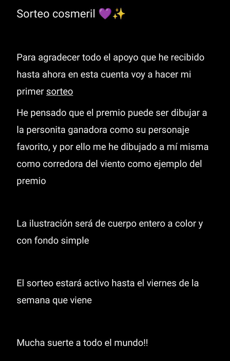 radiant_azure's tweet image. ✨SORTEO COSMERIL✨

Sorteito para celebrar que ya somos más de 200 en esta cuenta 🥰

Para participar solo tenéis que dar RT y seguirme

Estoy super agradecida y espero seguir creciendo en esta comunidad tan maravillosa

Mucha suerte!