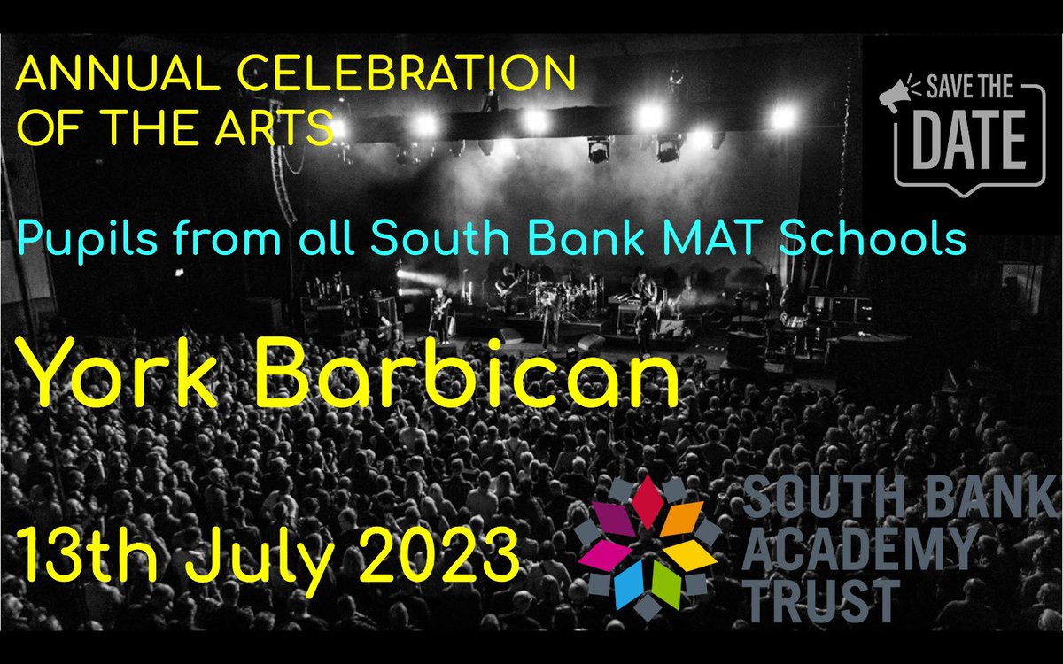 Excel Learning Trust (@excel_lt) on Twitter photo We can’t wait for our MAT-wide #arts event at <a href="/yorkbarbican/">York Barbican</a> in July. All of our trust schools will be coming together to perform and exhibit. #SaveTheDate #ArtsMatter #PersonalDevelopment We can’t wait for our MAT-wide #arts event at <a href="/yorkbarbican/">York Barbican</a> in July. All of our trust schools will be coming together to perform and exhibit. #SaveTheDate #ArtsMatter #PersonalDevelopment