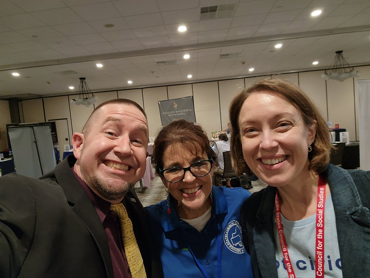 madisonteacher's tweet photo. Happy to see my #civicislife friends from @CivicEducation while at the @MidStatesCSS #mscss23 conference! https://t.co/KERuJENaOf