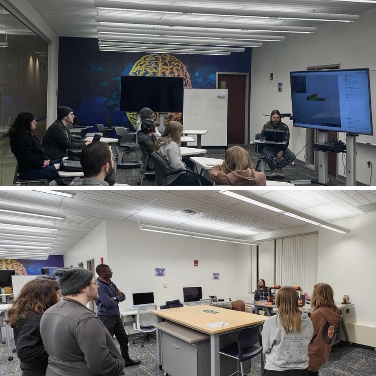 Our first 3D Printing 101 workshop was a success! Check out all of our upcoming workshops at eiu.edu/booth/csi/