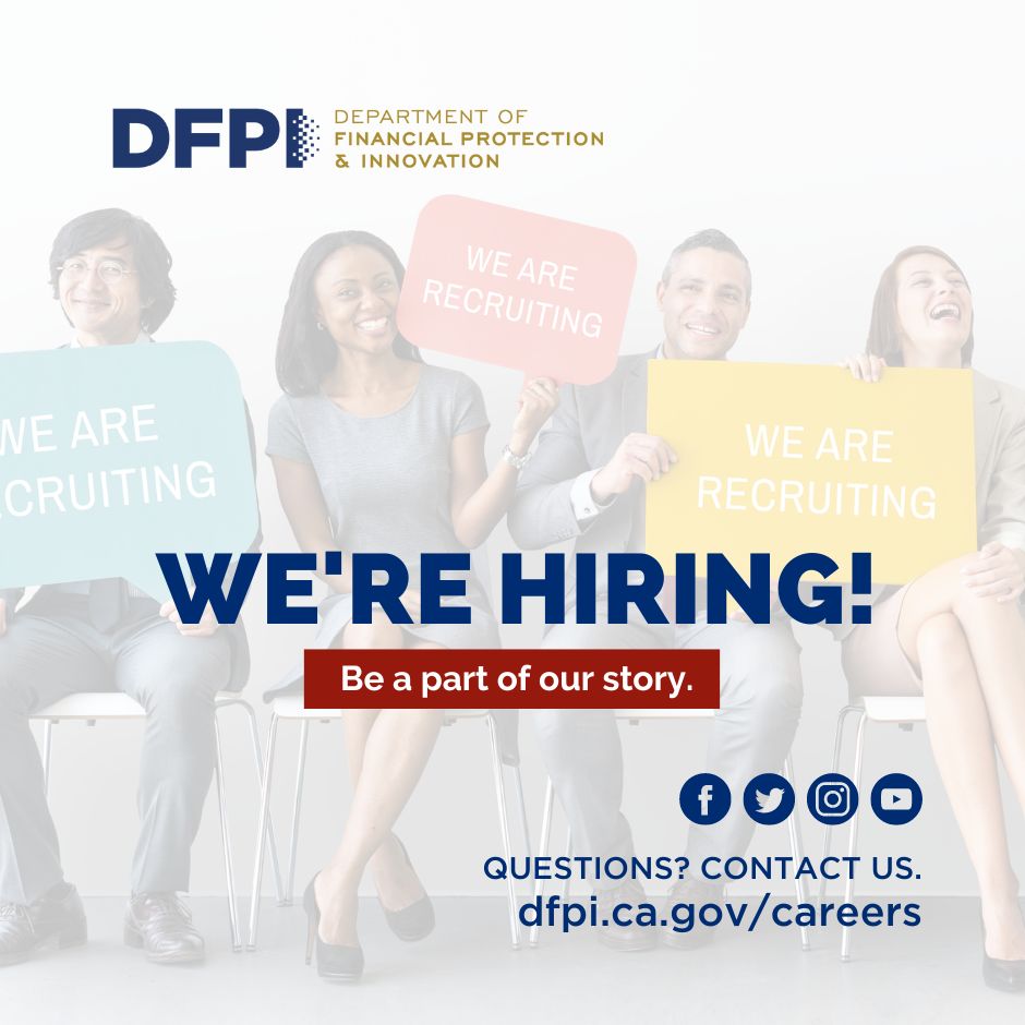 CA Department of Financial Protection & Innovation tweet media