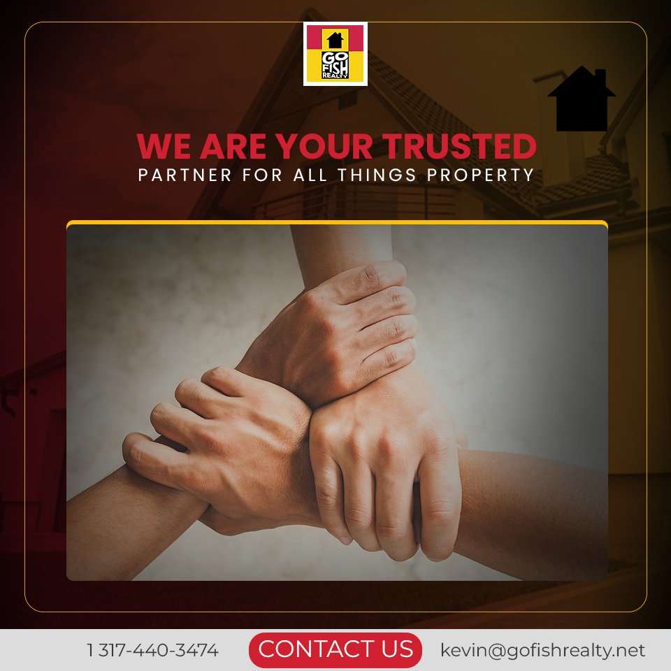 GoFishRealtyk's tweet image. “Go Fish Realty” is the ultimate partner for buying, selling, and managing #property. 
Contact us: gofishrealty.com
.
#realestate #realestateagent #home #investment #forsale #newhome #realestatebrokers #realestatemarket #realestateexperts #realestateagency #indiana