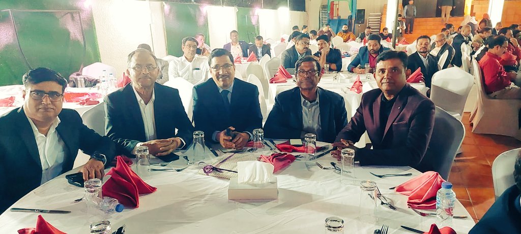 ROSA_PARIVAR's tweet photo. Today Community Reception being accorded to H.E. Ambassador of India to KSA Dr. Suhel Ajaz Khan, at Crown Plaza Hotel in Riyadh. Best compliments from ROSA. Pledging our solidarity for the welfare of the Indian community.
@IndianEmbRiyadh @Sambad_English @samajalive #ROSAPARIVAR https://t.co/m88oDoH4HD