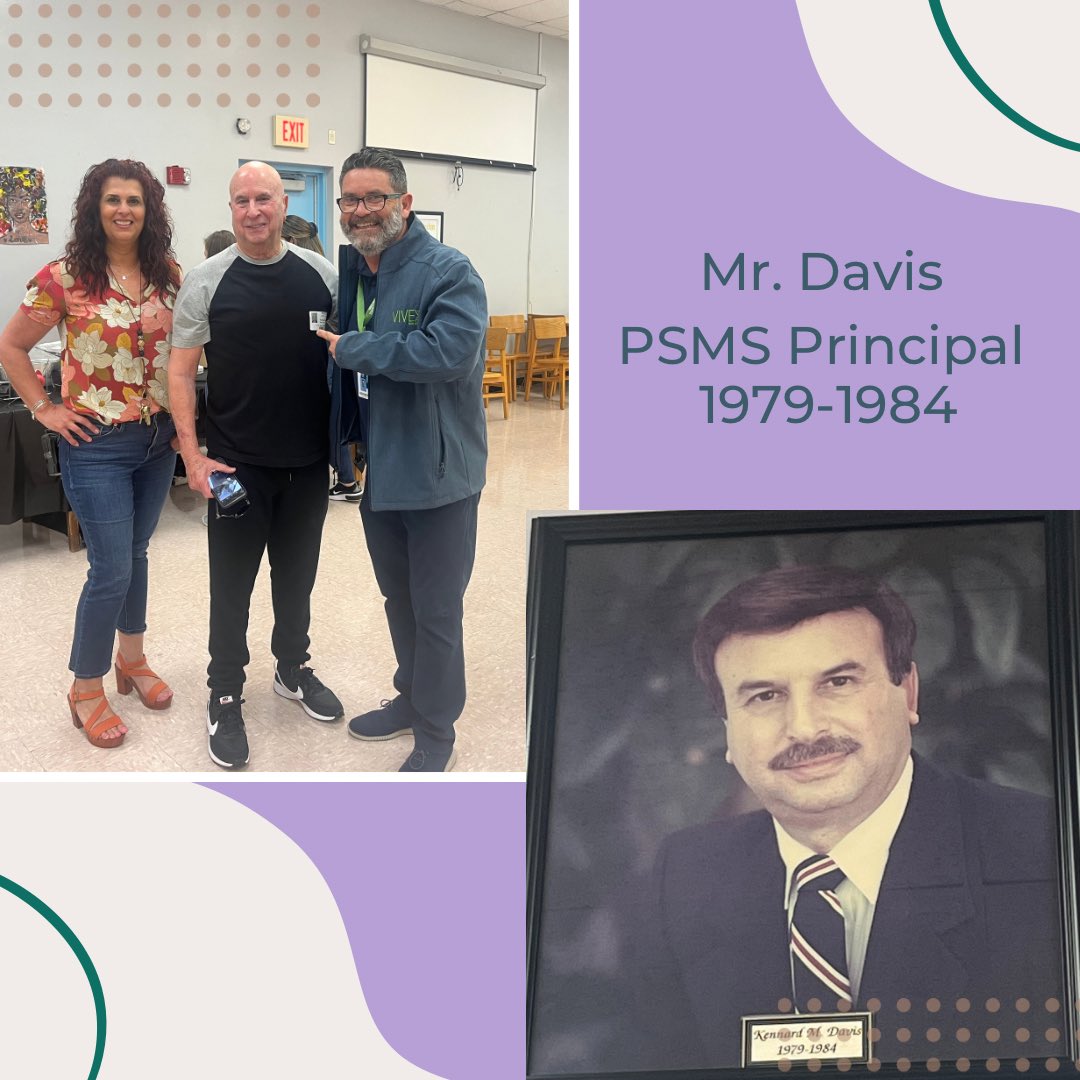 PSMS_PACERS's tweet photo. Yesterday we had a very special visit from Mr. Davis who was principal of Palm Springs from 1979-1984! #OnceaPacerAlwaysaPacer
@MDCPSNorth @SuptDotres @verenanro @LeoTorresNRO @alexsantoyo75 https://t.co/OX8l9VgIFs
