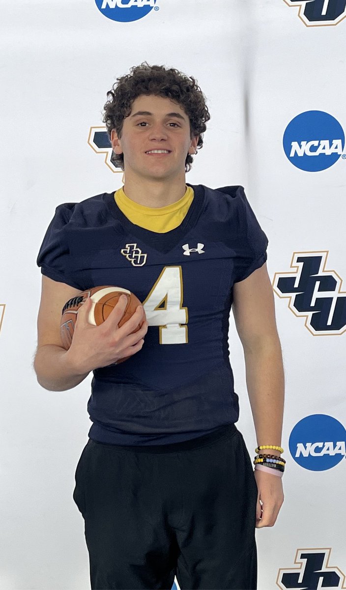Anthony Pietragallo (@apietragallo5) on Twitter photo Excited to be continuing my academic and athletic career at John Carroll University. Thank you to my family, teammates, and coaches who helped and supported me along the way! ⚡️⚡️
<a href="/JCUFootball/">John Carroll Football</a> <a href="/Jeff_Behrman/">Jeff Behrman</a> Excited to be continuing my academic and athletic career at John Carroll University. Thank you to my family, teammates, and coaches who helped and supported me along the way! ⚡️⚡️
<a href="/JCUFootball/">John Carroll Football</a> <a href="/Jeff_Behrman/">Jeff Behrman</a>
