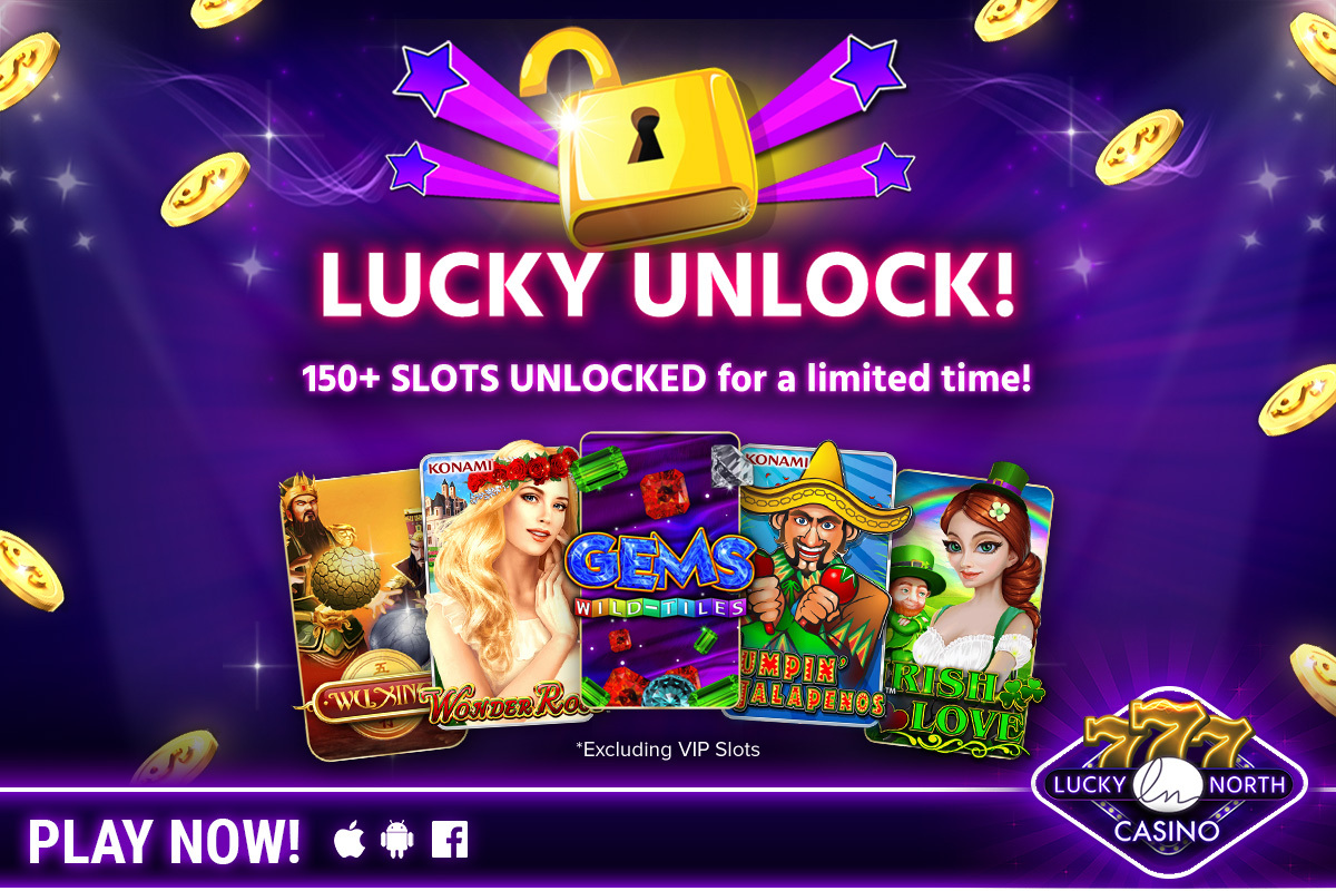 Lucky_North's tweet photo. Click here for a gift to get started:👉 https://t.co/2zGsCG0S9X

🎰 All slots are unlocked! 🎰 #FridayFeeling
Explore over 150 slots all weekend!
Tell us what you're excited to try in the comments! 🔑 https://t.co/ZlofEQLy7v