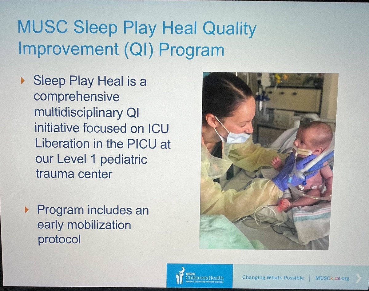 JennaDomannDPT's tweet photo. Proud to be one of the many people bringing #ICULiberation to #APTACSM today. Because who doesn’t want to help a cute (critically ill) child? ☺️ https://t.co/r1KqPl7gTb