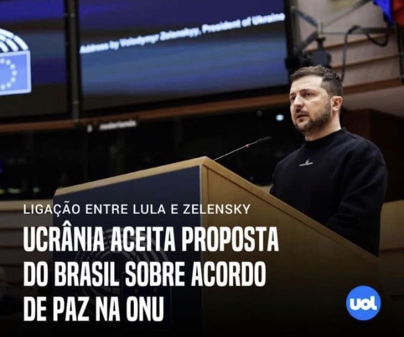 ZeliVanderlei's tweet photo. Ucrânia aceita proposta do Brasil, sobre acordo de Paz na ONU https://t.co/TK1tKlAUEs
