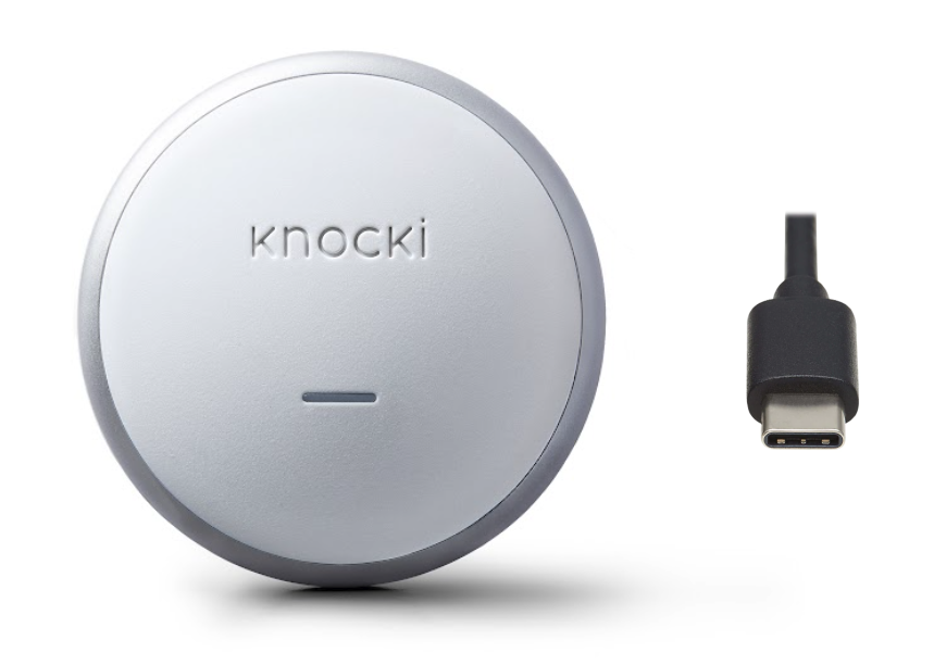 Say goodbye to slow response times and dead batteries! With our soon to be released USB C adapter, you can power your existing Knocki devices with ease and enjoy faster response times. The USB C adapter fits right into the battery bay! Tags: #Knocki  #SmartHome