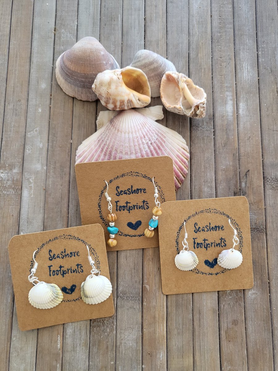 Last chance to enjoy 15% discount when you buy 3 items or more! Handmade natural seashell jewellery.  Offer ends 28 Feb
#MHHSBD #handmadegifts #seashell #boho #giftideas #beach #gifts  Click 👉etsy.com/uk/shop/Seasho…