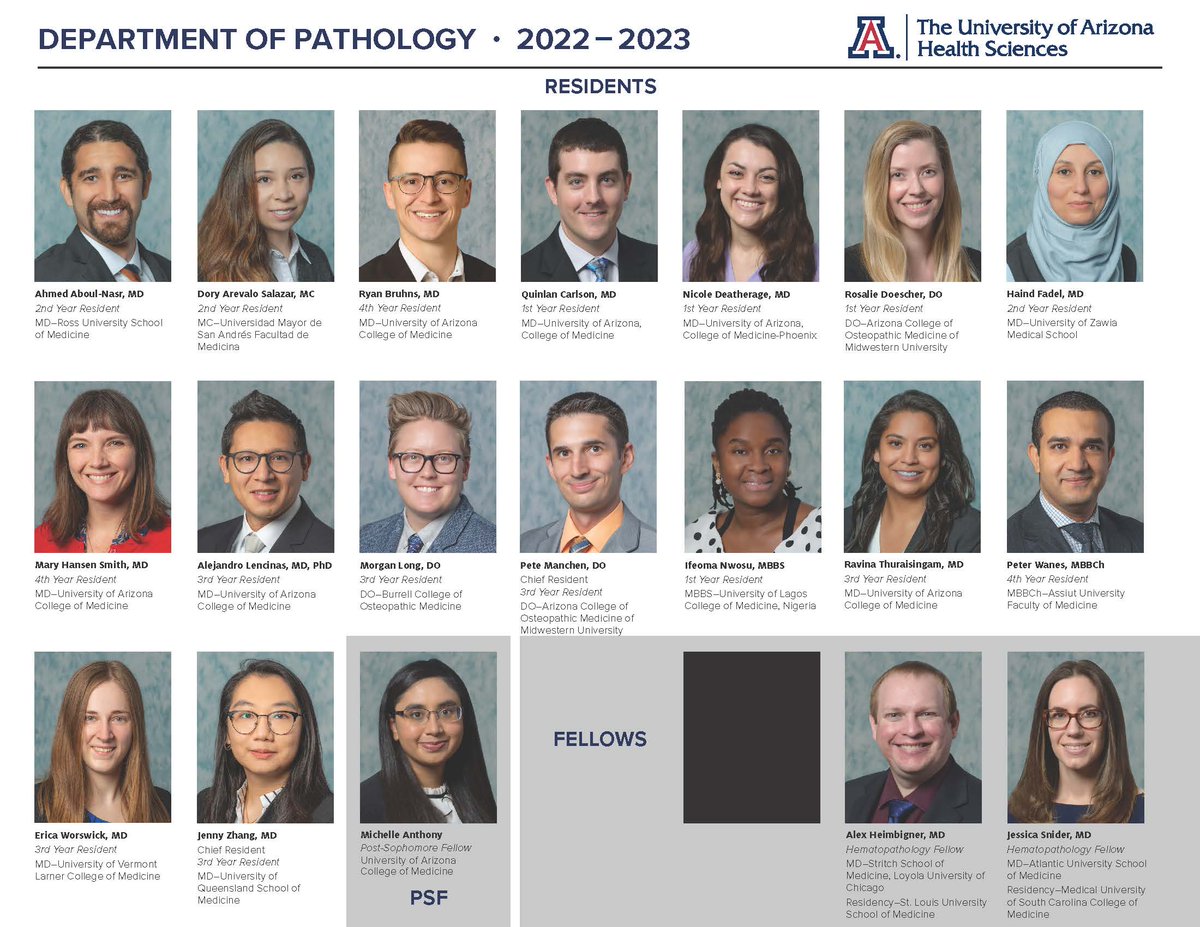 Happy Thank a Resident day to all of our outstanding residents and fellows. We thank you for your dedication to perfecting your skills and gaining knowledge, and your exceptional professionalism. ❤