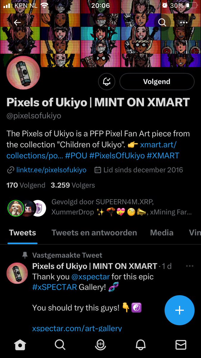 Mariusz49277299's tweet image. Done ✅ #XRPLRECOVERY #PIXELOFUKIYO @xrpl_recovery @pixelsofukiyo @WilliamsZackry @xrpl589 @XListCoin @DenXoge @MarijnRun  great collab 😍I love both of the projects and the nft’s are so cool 👊🙏🏻🤩 wishing 🤞 this looks promising 😃👊