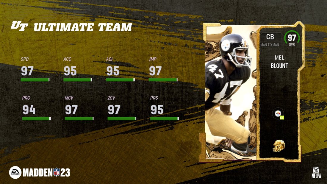 Definitely adding tomorrow 6ft3 Outside Corner, hopefully they do em right with the discounted abilities. #mut23 #Madden23 #themeteam #legends #ultimatelegends