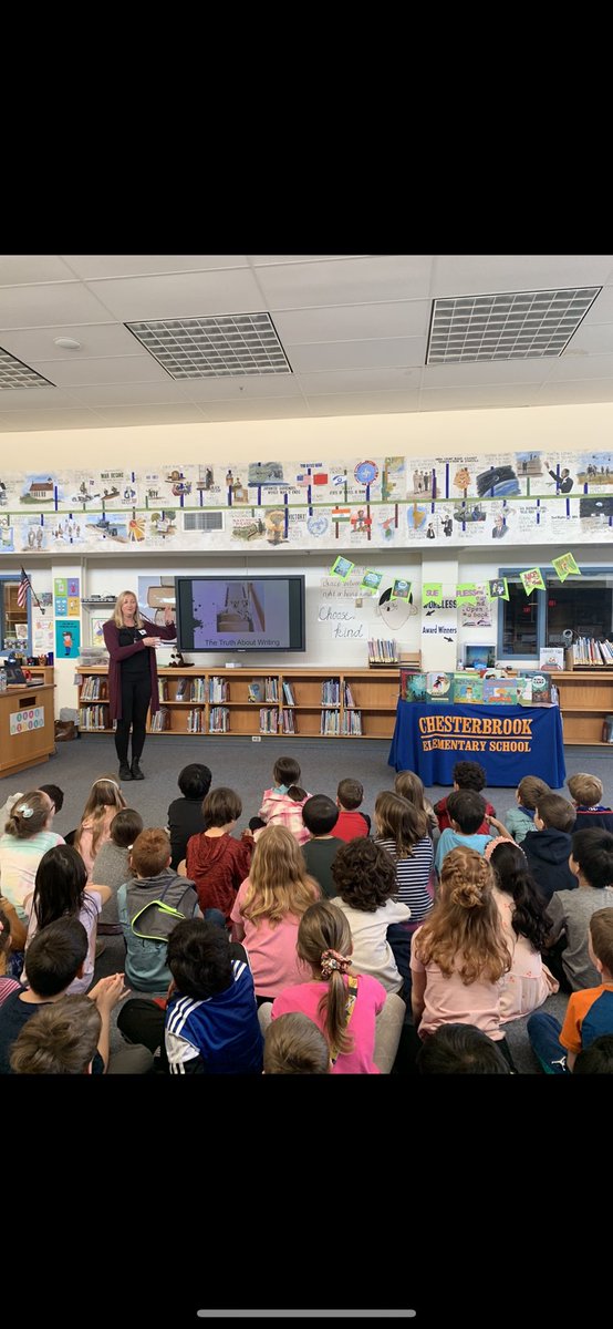 Chesterbrook ES Library (@ces_library1906) on Twitter photo Students enjoyed a visit today from author <a href="/SueFliess/">Sue Fliess</a>. We had a great time learning different ways to get ideas, hearing a read aloud, and even got to ask some questions! #authorvisit <a href="/CES_FCPS/">Chesterbrook ES</a> Students enjoyed a visit today from author <a href="/SueFliess/">Sue Fliess</a>. We had a great time learning different ways to get ideas, hearing a read aloud, and even got to ask some questions! #authorvisit <a href="/CES_FCPS/">Chesterbrook ES</a>