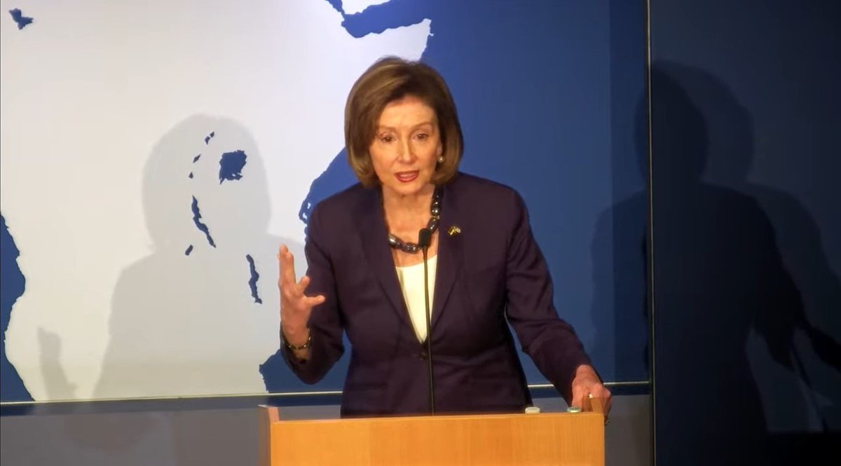 Quoting Pope Paul VI, at the <a href="/TheBushCenter/">George W. Bush Presidential Center</a>
 #PEPFARat20 event today, <a href="/SpeakerPelosi/">Nancy Pelosi</a> said "'if you want peace, work for justice.' And <a href="/PEPFAR/">PEPFAR</a> is about justice, health justice."

PEPFAR continues today because of bipartisan political leadership &amp; commitment from the U.S. Congress.
