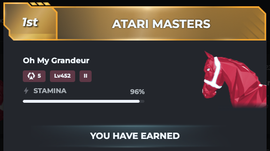 Oh My Grandeur... still got it! 🔥

<a href="/zed_run/">zed_run</a> #zed #zedrun