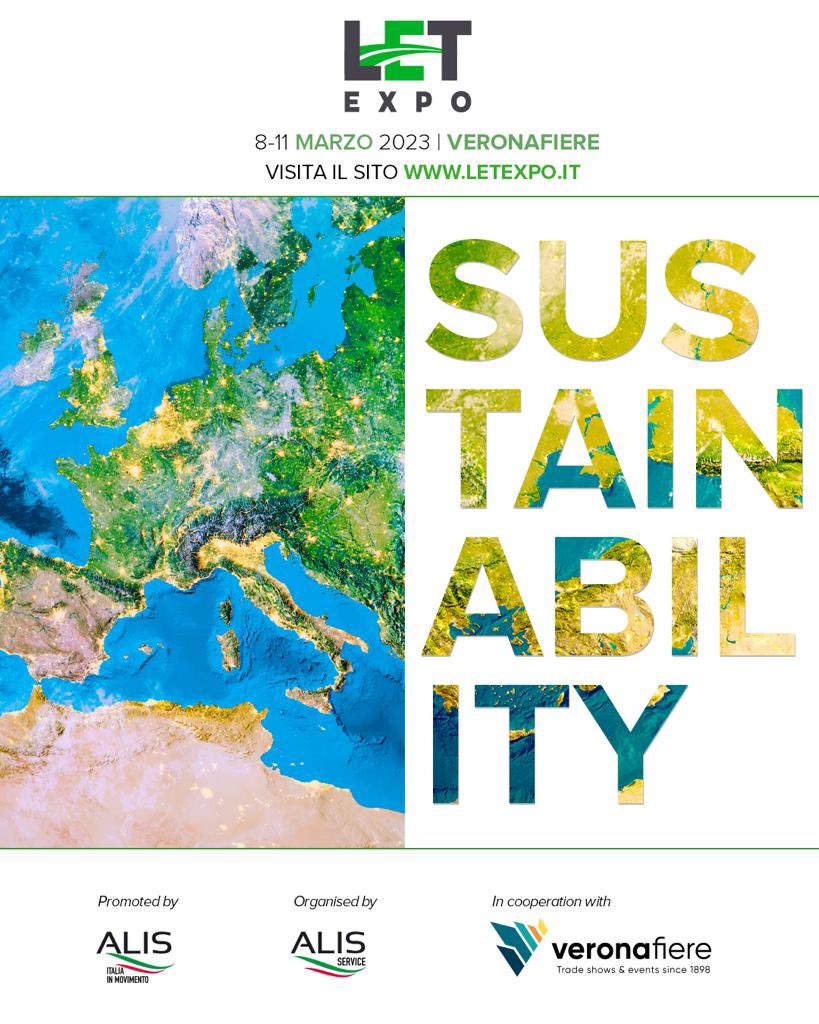 🍀Sostenibilità è la parola chiave di #LetExpo2023.

🌎 Non può esserci sviluppo economico senza difesa dell’ambiente: dall’8 all’11 marzo i settori trasporti, logistica e servizi alle imprese vi aspettano a @pressVRfiere.

➡️ Tutti i dettagli sul sito letexpo.it