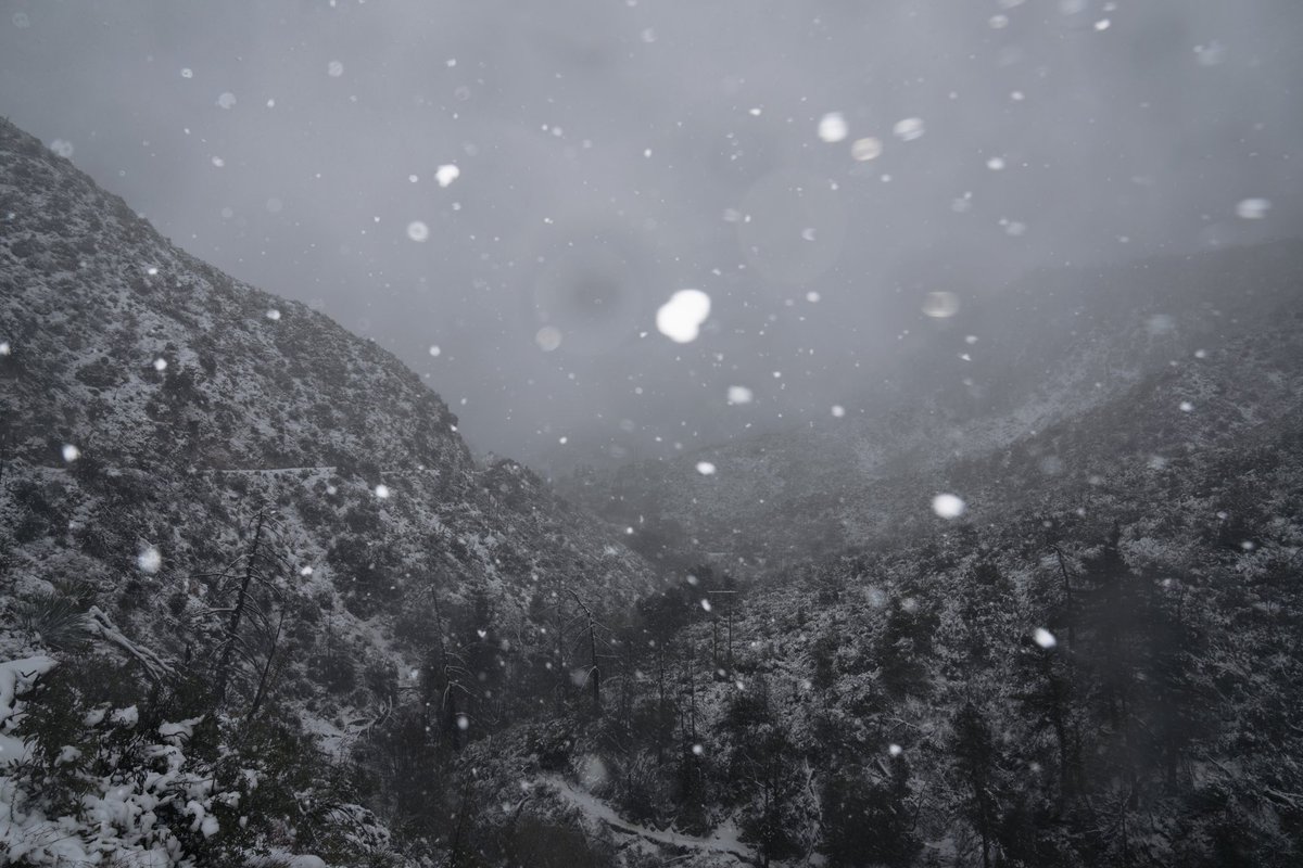 ericthayer's tweet photo. Snow, Angeles Crest Highway. La Canada, CA @business https://t.co/fJdJ11joA3