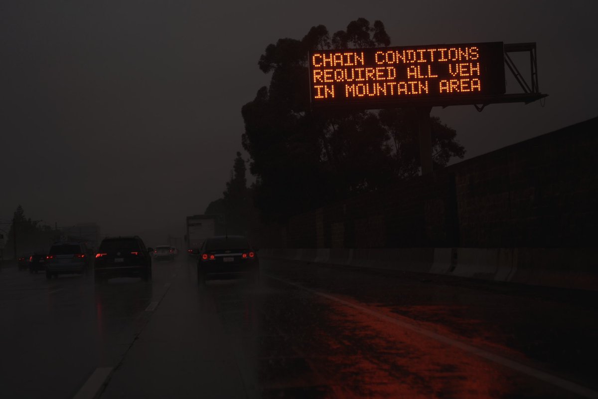 ericthayer's tweet photo. Snow, Angeles Crest Highway. La Canada, CA @business https://t.co/fJdJ11joA3