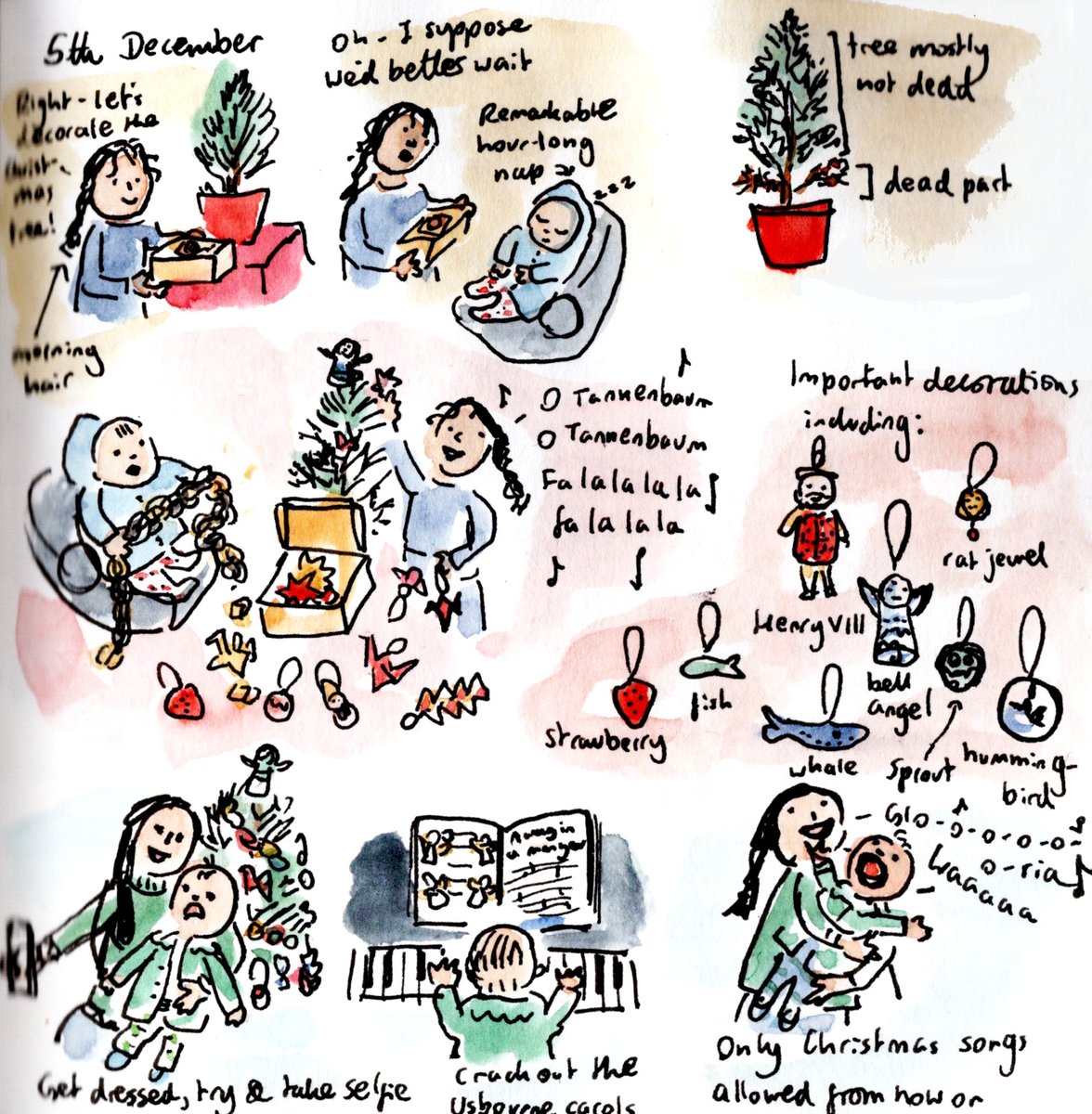 Baby diaries: Loving grandparents and return to Oxford to begin Christmas!