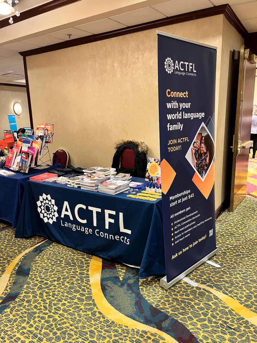 Attending SWCOLT-UFLA? Stop by our booth (#5) to chat with us about how an ACTFL membership can help you! #SWCOLT23 <a href="/swcoltorg/">SWCOLT</a> <a href="/ufla2012/">UFLA</a>