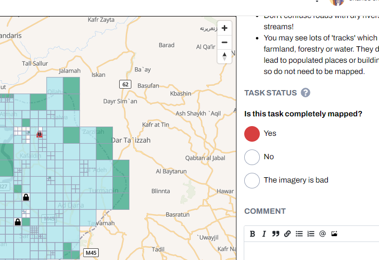 CharleChilufya's tweet photo. Finishing up task https://t.co/yxsap0LbJc. we are mapping for @Turkey and @Syria Earthquake. join and let's do @28for28, #MappingWithLove. together with @OSMGhana @hotosm @youthmappers @the_mappers @openmapping_ap @openmapping_esa https://t.co/jwF7tY81gc