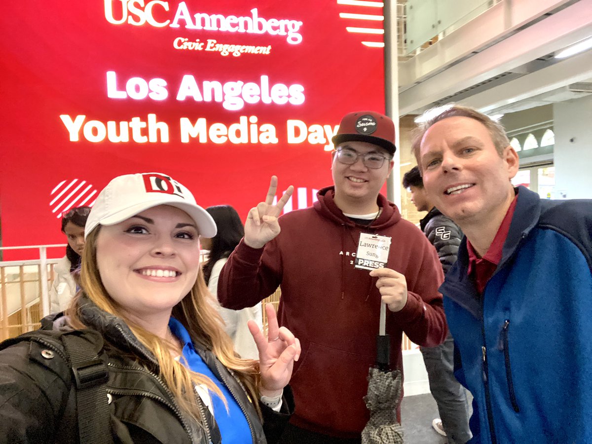 Amber_PR_Info's tweet photo. Ahhh!! One of my fave parts of visiting @USC with our current #ausdDCI interns is seeing our @ArcadiaUnified DCI alumni in person and engaged in Trojan life! So proud of our alumni!! ✌️❤️💛👏🙌 #LAYouthMediaDay https://t.co/CUHUSXjdPm