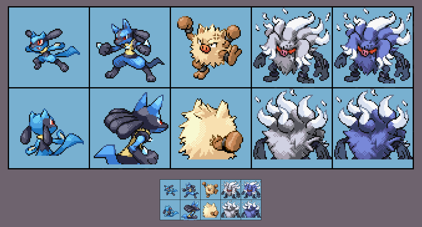 Generation III sprite comparisons : r/pokemon