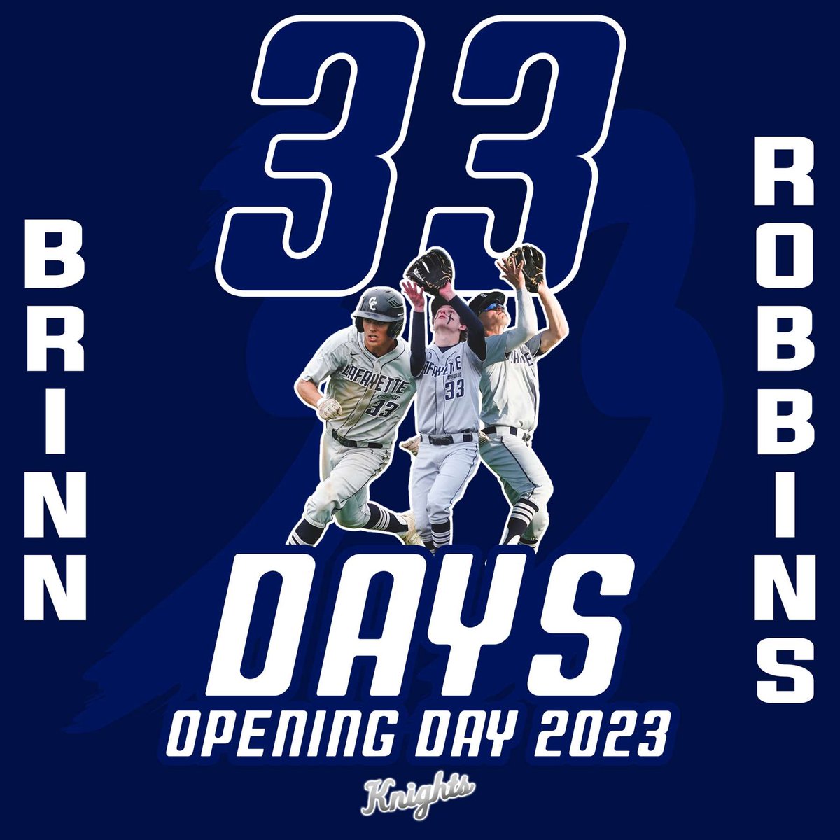 Today we highlight a 2-year starter and key contributor to last year’s state championship on the mound and in CF…

No. 3️⃣3️⃣ Jr. P/OF Brinn Robbins <a href="/brinn_robbins/">Brinn Robbins</a> 

Graphic done by @BrooksGraphics1