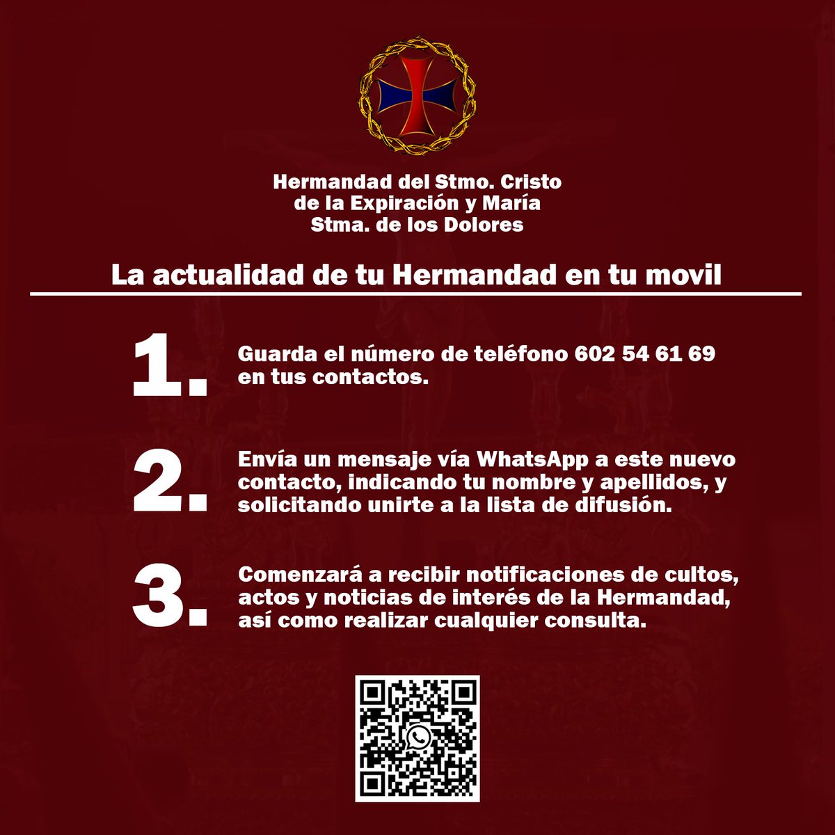 HddExpiracion's tweet photo. La actualidad de tu Hermandad en tu movil

Instrucciones en la imagen adjunta⬇️⬇️ https://t.co/HDA60B8Obv