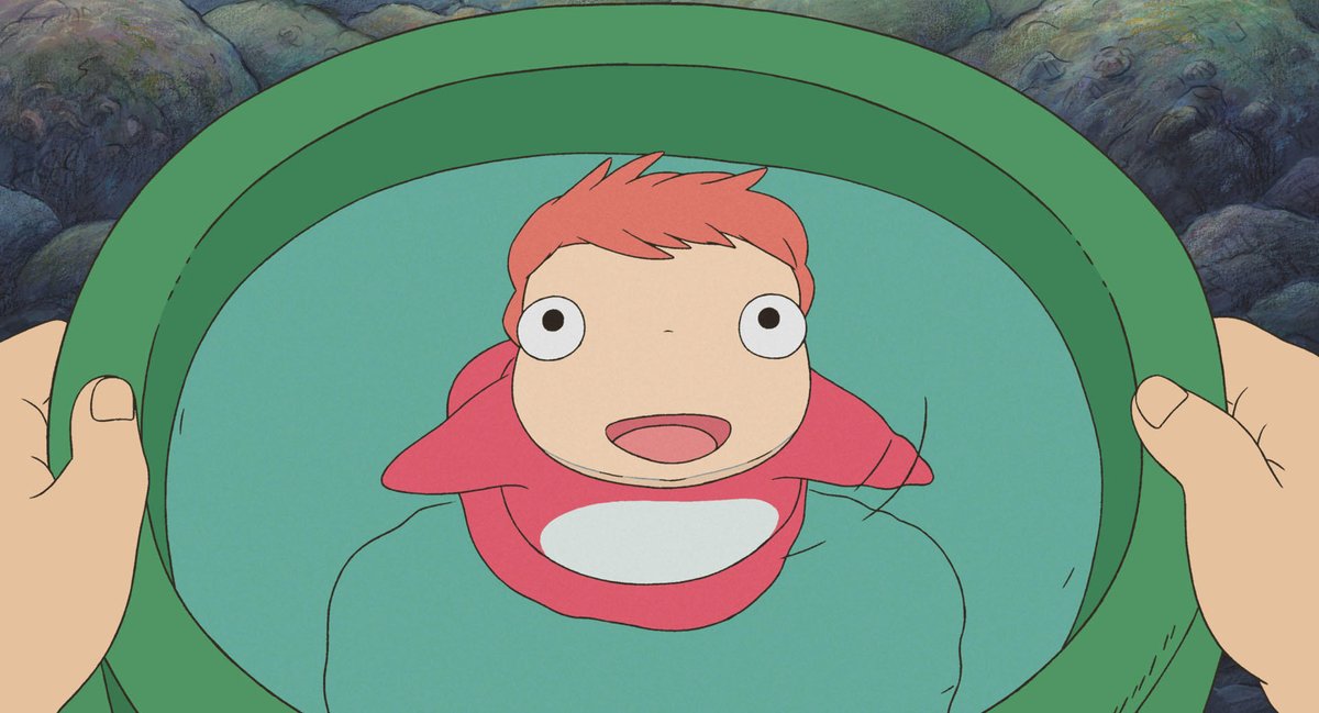 Happy Saturday! 🐠 (PONYO, dir. Hayao Miyazaki)