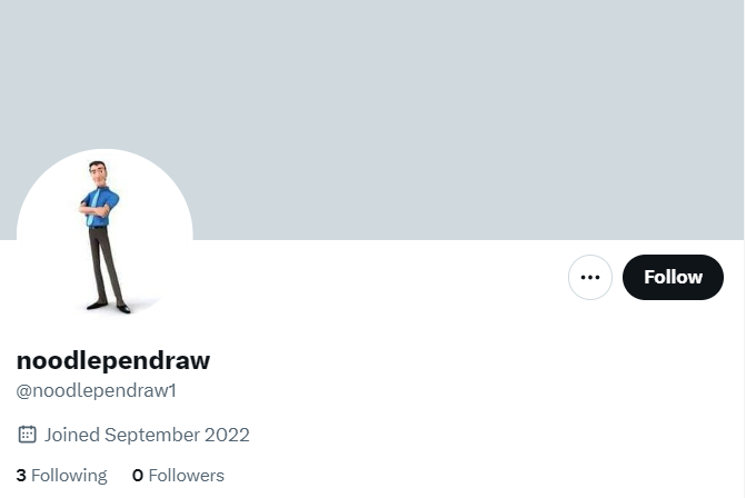 noodlependraw's tweet image. Someone is trying to be me?
But man...I am nobody! lol

#twitter #samename #iamnobody #twitterhandle #samehandlename