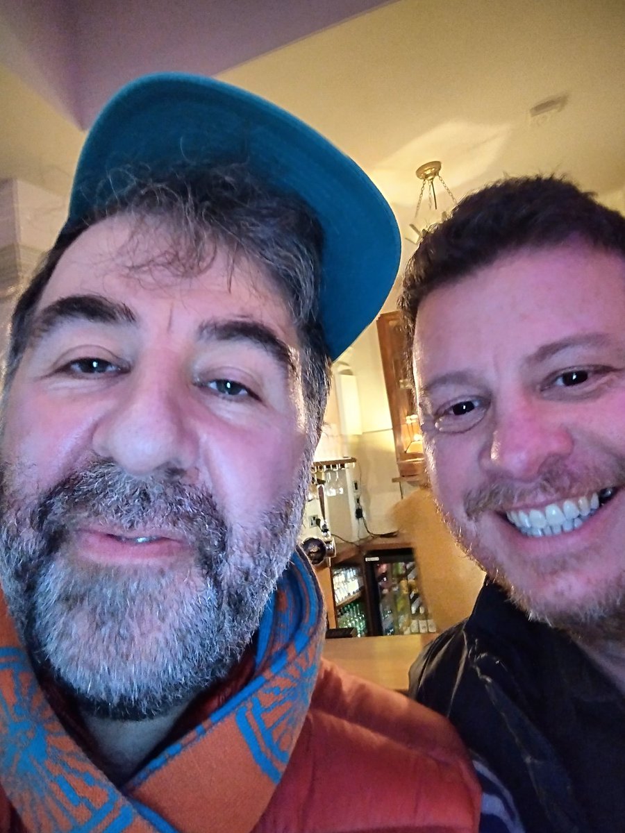 nikflory's tweet photo. @phlaimeaux such a brill gig!! 🤣👍
I cried with laughter and then in the pic saying we look like two men with heart conditions 🤣😂👍 https://t.co/KHiuNbolwi