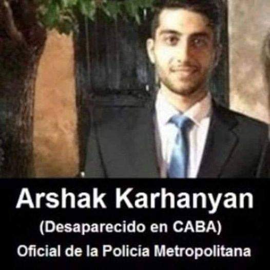 MarianoSArg's tweet photo. ARSHAK KARHANYAN, policía desaparecido en CABA, su familia y nosotros lo buscamos hace 1.458 días...
#AparicionConVidaYa https://t.co/D3AEuGHhRL
