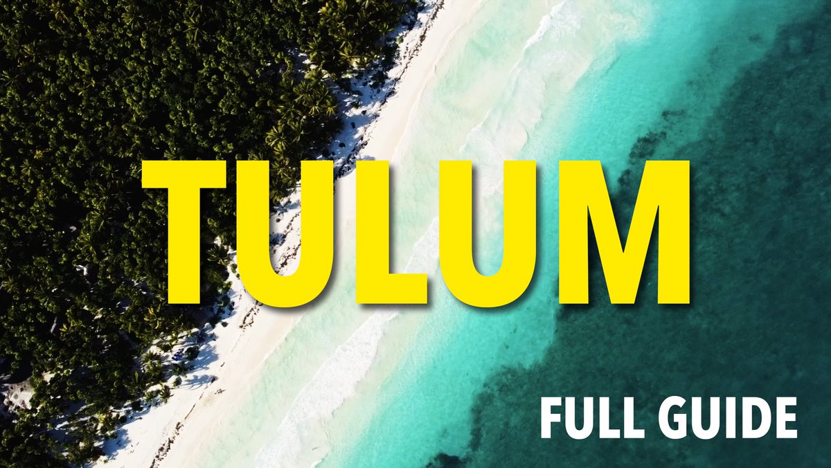 TRAVEL #TULUM 🌴 IN MEXICO: Cenotes, Beaches, Parties, Where to stay? (Full Travel 🎥 Guide). 🚨Now on YouTube: youtu.be/Q7WwTeveNTQ #itravelforever #tulum #tulummexico #mexico #youtuber #digitalnomad #travelguide