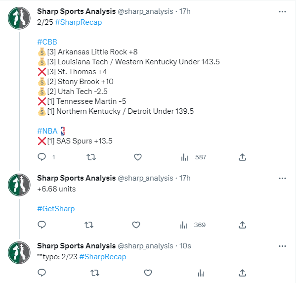 Sharp Sports Analysis tweet media