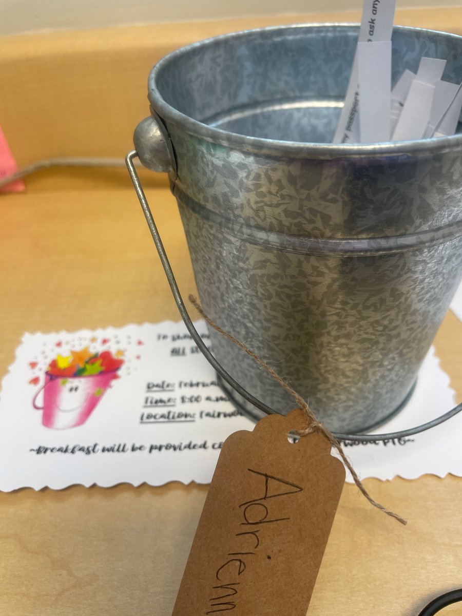 Our “fill your bucket” breakfast was an amazingly, positive time for all those involved!  We will find what we focus on… focus on the positive!!  Thank you to all of our bucket fillers, you make a difference!!
🌟❤️🌟
#BelieveBeIntentional