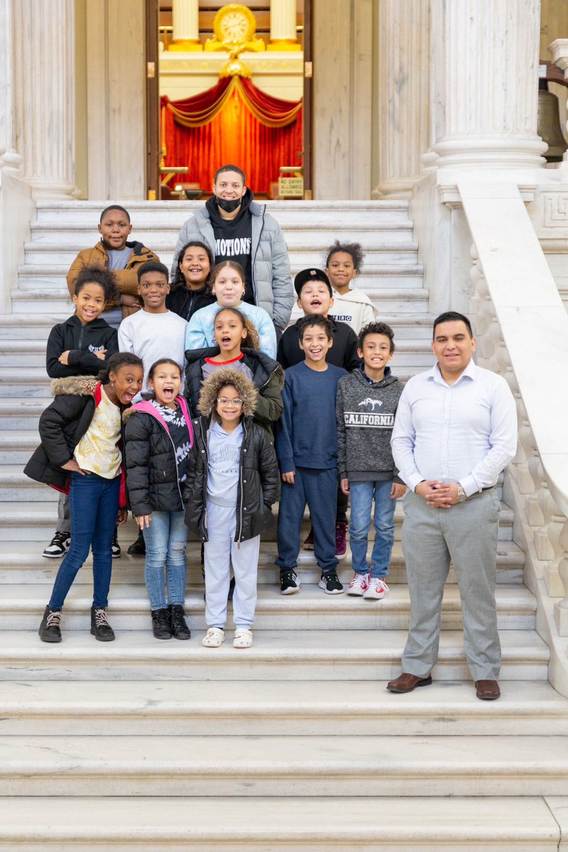 I’m starting to prepare our Providence youth to get into politics to replace me.