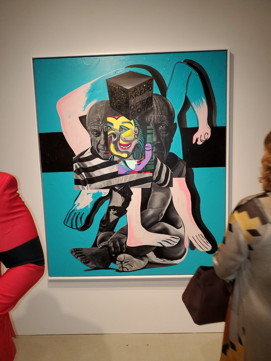 Syncrani's tweet photo. Justin Wadlington is a visual artist and a native of Southwest Philadelphia. He invited us to his latest art premiere during NYC Fashion Week 2022 in Sept 2022. This is where he unveiled his latest work, seen by us for the first time.  #FlashbackFriday https://t.co/0L06fD1OB6