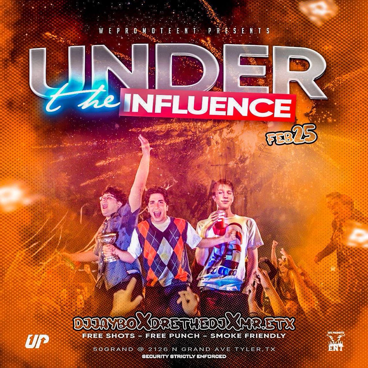 Pop out this weekend 😈😈😈 #UnderTheInfluence