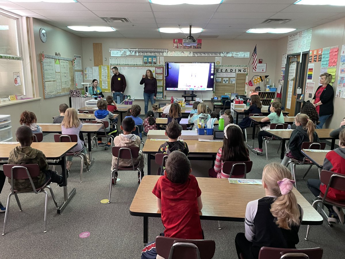 Did you know it is Engineering Week?  Our second graders were able to listen to a story and speak with engineers about their careers. #WeAreWildcats