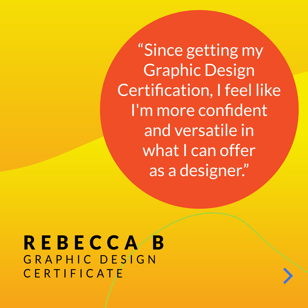 nobledesktop's tweet image. From novices to design aficionados, our Noble Desktop alumni have found their creative niche with us! 🎨💻👨🎓👩🎓 Don&apos;t take our word for it, hear what Rebecca has to say. 🗣️💬 #NobleDesktop #AlumniTestimonials #CreativeCommunity #NeverStopLearning #DesignSchool