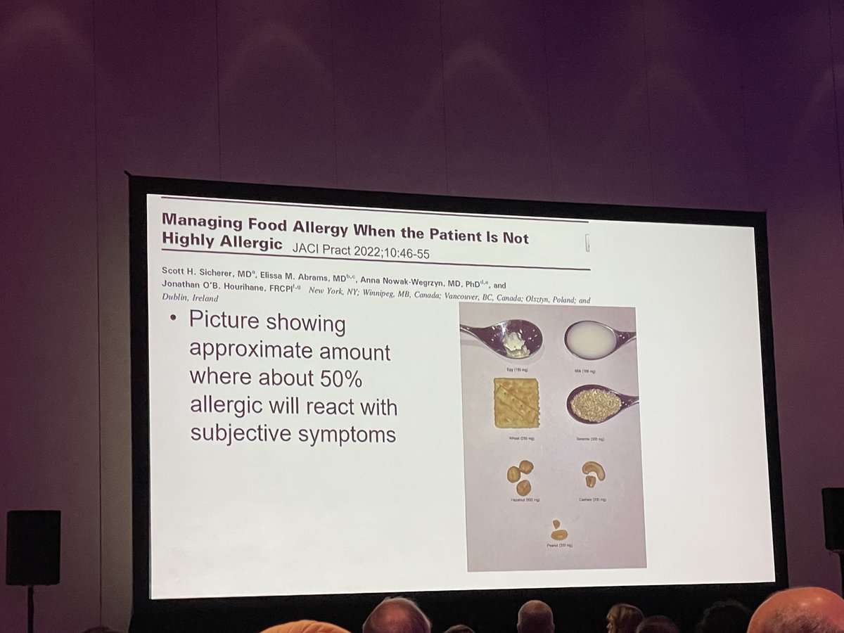 Allergygal1's tweet photo. Picture more than 1000 words? #foodallergy #oit #AAAAI23 https://t.co/GMNFHiAoZo