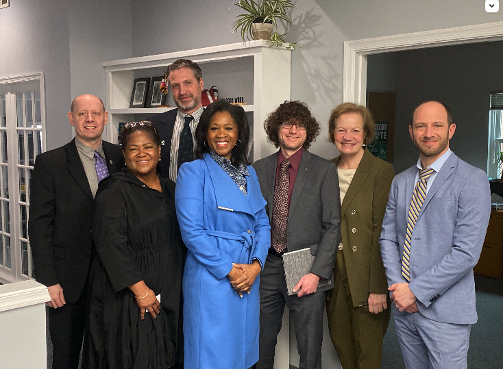 We welcome our new DOE Secretary McIlwain and are inspired by the listening session hosted by <a href="/MDLCV/">Maryland LCV</a>  regarding our coalition's environmental and climate priorities. We look forward to working with this august body of #ECJ leaders. #Justice40 #CSN2022