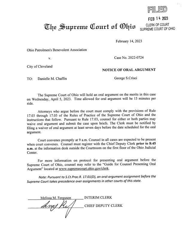 Ohio Patrolmen’s Benevolent Association tweet media