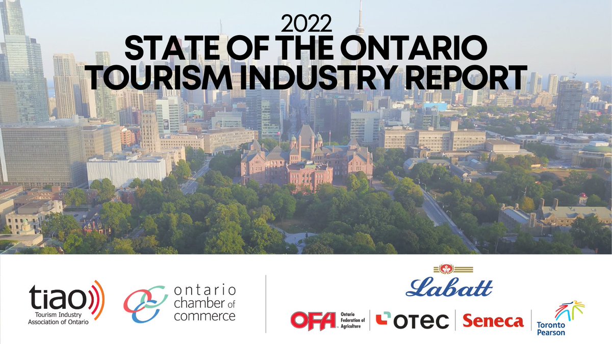 Tourism Industry Association of Ontario on Twitter "Despite progress